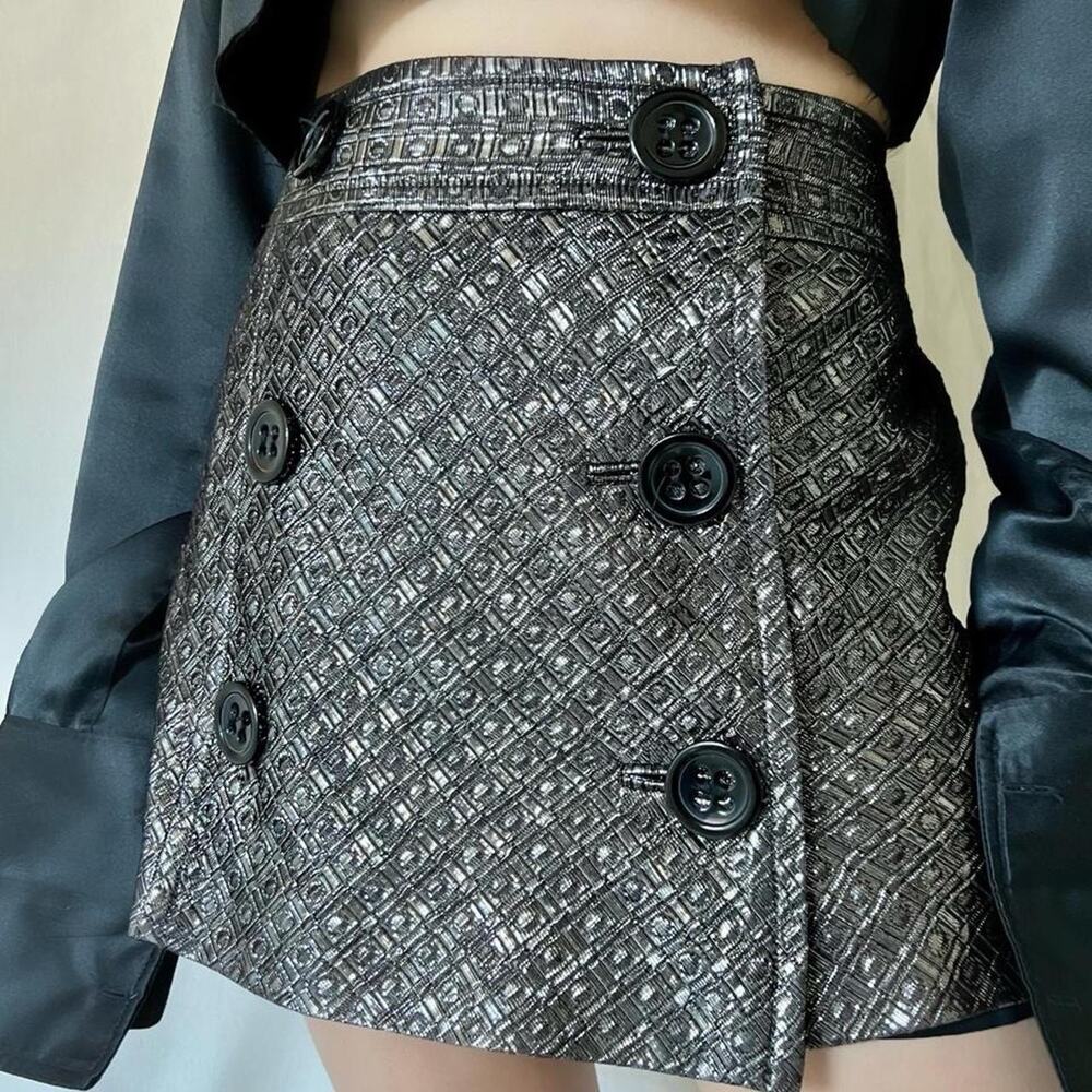Metallic MINI SKIRT Express